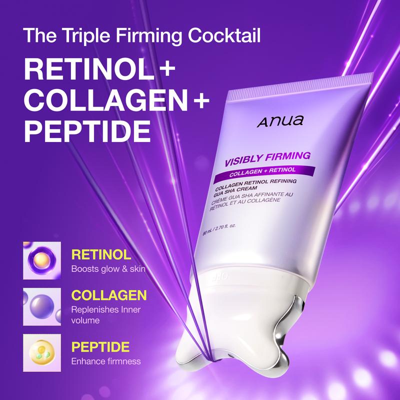 2-in-1 Collagen Retinol Refining Guasha Lifting Cream