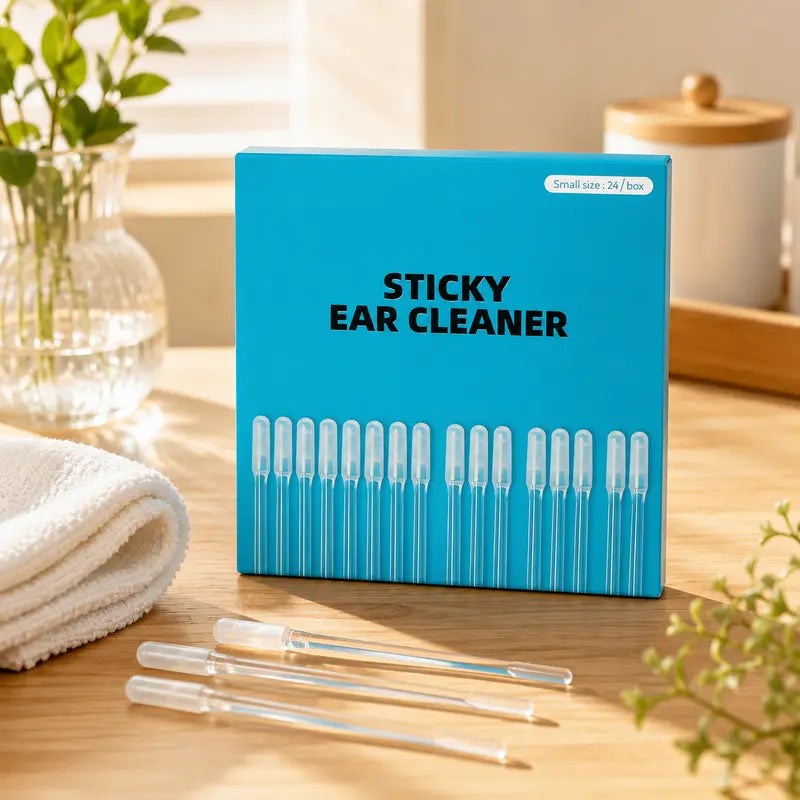 Reusable Sticky Ear Cleaning Stick！