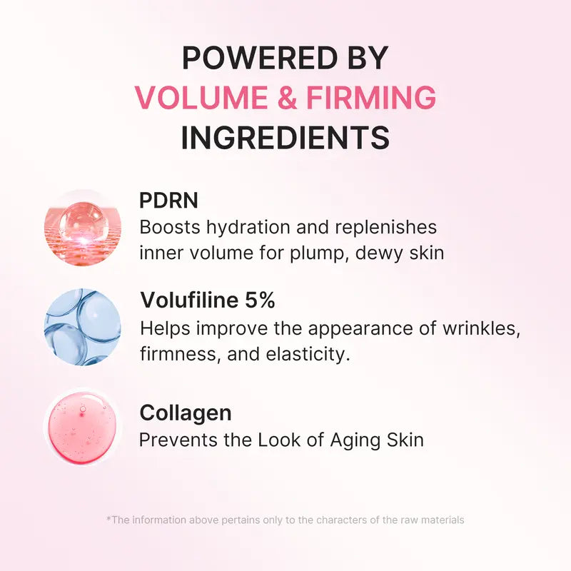 PDRN Collagen Gua Sha Neck Wrinkle Cream | Built-In Gua Sha Massager with Volufiline 5% + PDRN