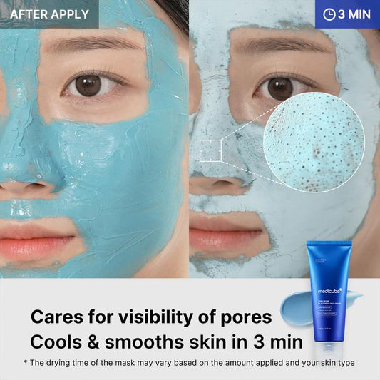 Zero Pore Blackhead Mud Mask | 3 min mud mask
