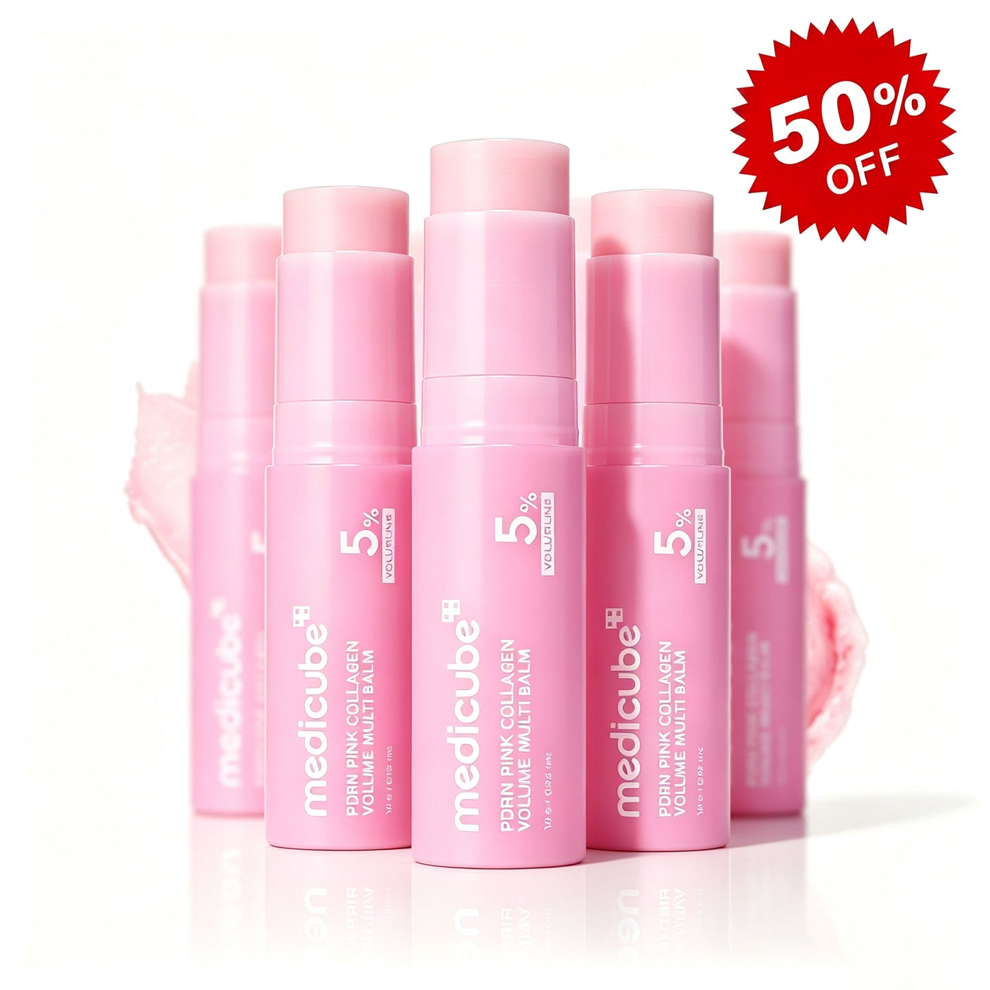 💜LAST DAY - BUY 1 GET 1 FREE💜Pink Collagen Volume Multi Balm